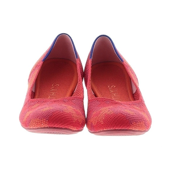 Rothy's Red Botanicamo Flats size W 10 - Picture 5 of 12